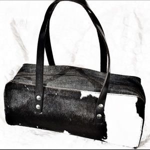#MIUMIU LEATHER AND DARK DENIM BAG MADE IN ITALY!